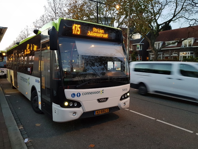 Foto van CXX VDL Citea LLE-120 5859 Standaardbus door_gemaakt treinspotter-Dordrecht-zuid