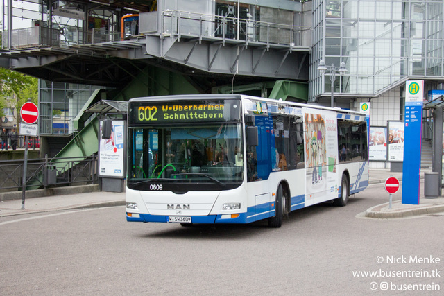Foto van WSW MAN Lion's City 609 Standaardbus door_gemaakt Busentrein