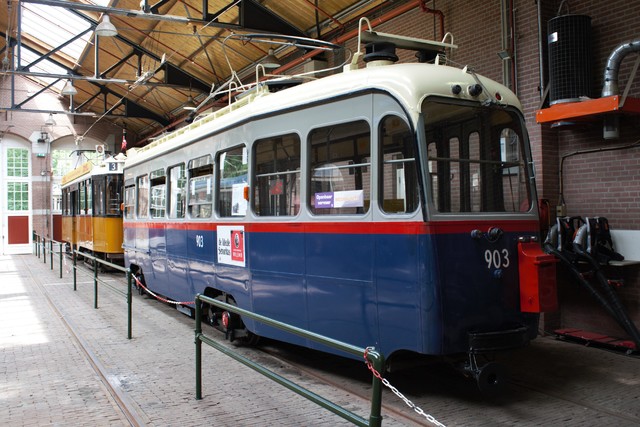 Foto van NOM Amsterdamse drieasser 903 Tram door ovspotterjelle