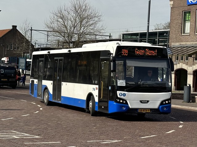 Foto van TGVI VDL Citea LLE-120 74 Standaardbus door Ovzuidnederland