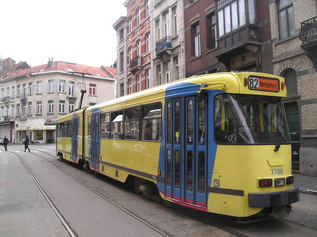 Foto van MIVB Brusselse PCC 7788 Tram door Perzik
