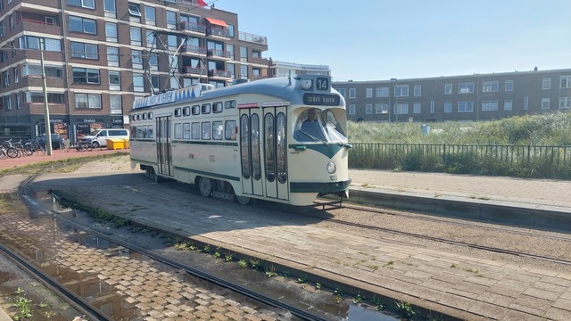 Foto van HOVM Haagse PCC 1022 Tram door EenBusspotter
