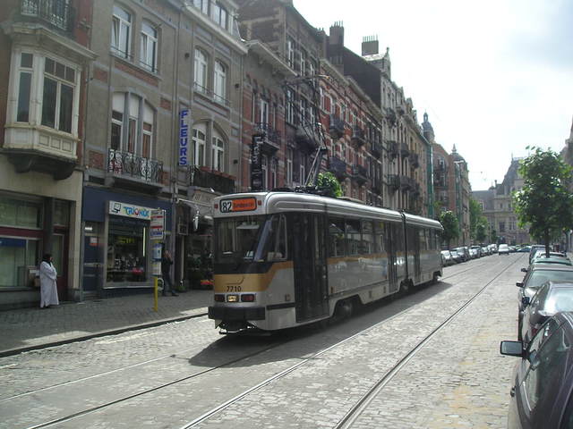 Foto van MIVB Brusselse PCC 7710 Tram door_gemaakt Perzik