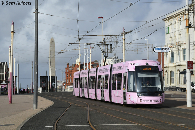 Foto van Blackpool Flexity 3 Tram door RW2014