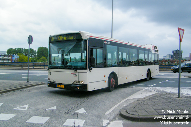 Foto van HTM Berkhof Diplomat 318 Standaardbus door Busentrein