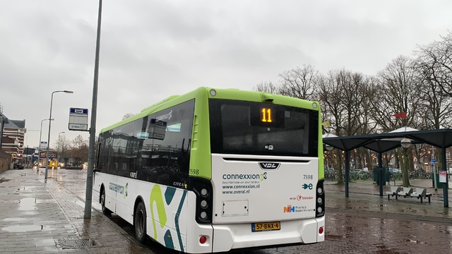 Foto van CXX VDL Citea LLE-99 Electric 7598 Midibus door Stadsbus