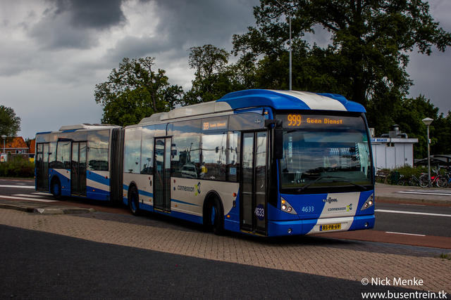 Foto van OVinIJ Van Hool AG300 4633 Gelede bus door_gemaakt Busentrein