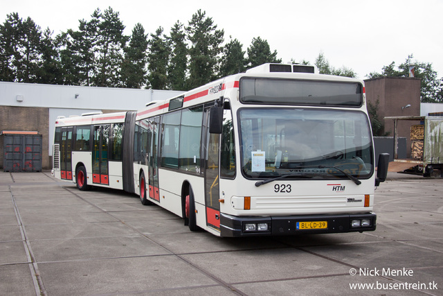 Foto van HBM Den Oudsten B93 923 Gelede bus door Busentrein