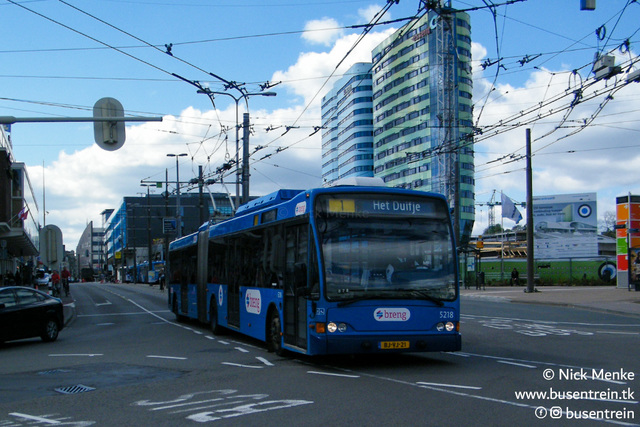 Foto van NVO Berkhof Premier AT 18 5218 Gelede bus door Busentrein