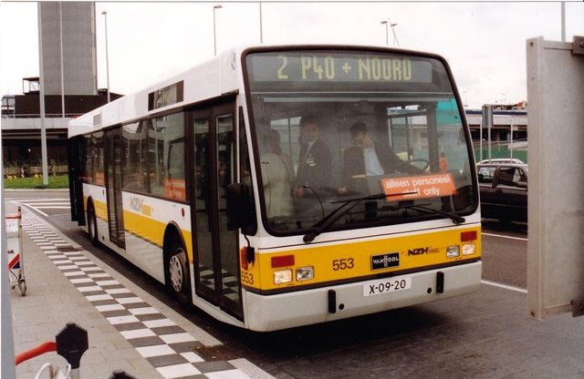 Foto van NZH Van Hool A300 553 Standaardbus door wyke2207