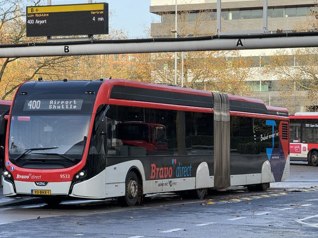 Foto van HER VDL Citea SLFA-181 Electric 9533 Gelede bus door_gemaakt Stadsbus