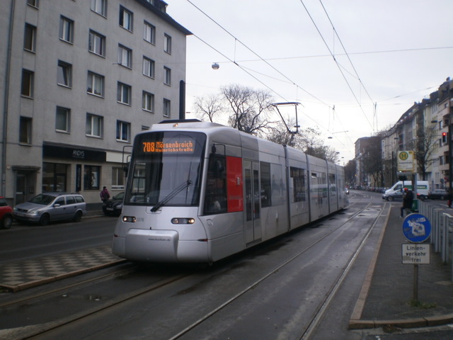 Foto van Rheinbahn NF8U 3376 Tram door Perzik