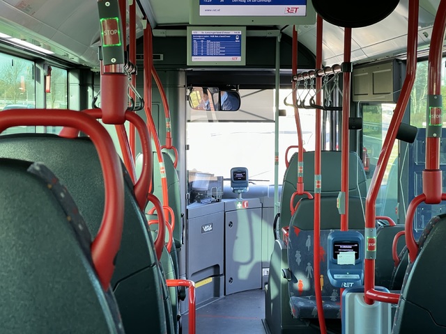 Foto van RET VDL Citea SLE-120 Hybrid 1297 Standaardbus door Stadsbus