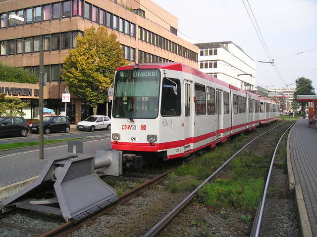 Foto van DSW21 Stadtbahnwagen M/N 8 120 Tram door Perzik