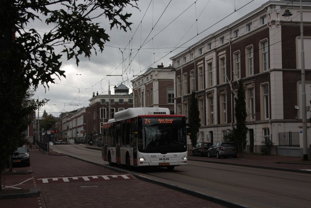 Foto van HTM MAN Lion's City CNG 1064 Standaardbus door Tramspoor