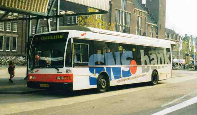 Foto van SBM Berkhof 2000NL 824 Standaardbus door Jelmer