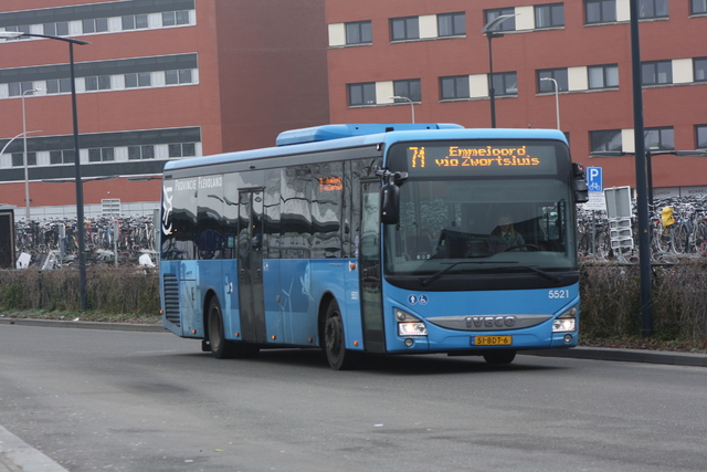 Foto van OVinIJ Iveco Crossway LE (12mtr) 5521 Standaardbus door_gemaakt Tramspoor