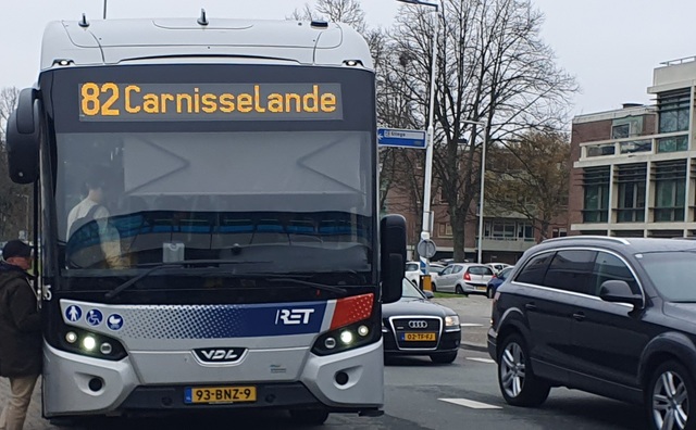 Foto van RET VDL Citea SLE-120 Hybrid 1245 Standaardbus door Busseninportland