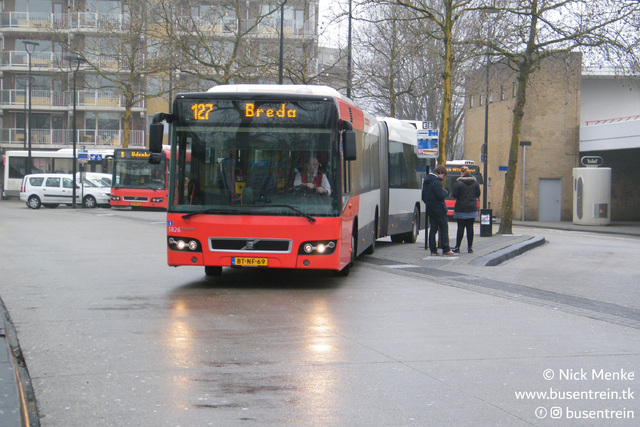 Foto van VEO Volvo 7700A 5826 Gelede bus door_gemaakt Busentrein