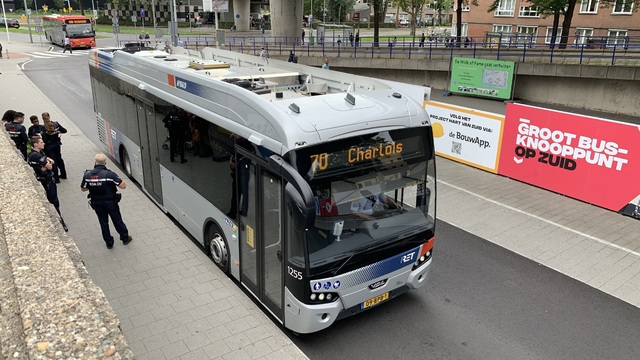Foto van RET VDL Citea SLE-120 Hybrid 1255 Standaardbus door_gemaakt Stadsbus