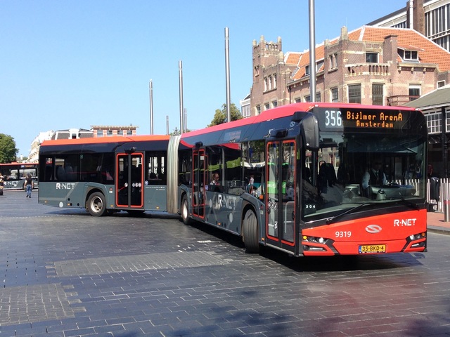 Foto van CXX Solaris Urbino 18 9319 Gelede bus door BusDordrecht2003