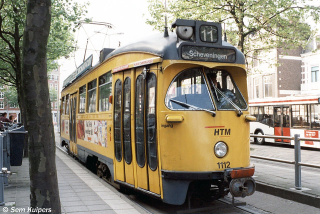 Foto van HTM Haagse PCC 1112 Tram door RW2014
