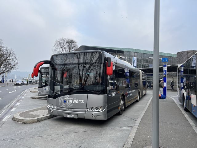 Foto van AAGR Solaris Urbino 18 11 Gelede bus door Stadsbus