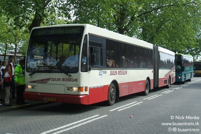 Foto van JUI Berkhof 2000NL G 7121 Gelede bus door Busentrein