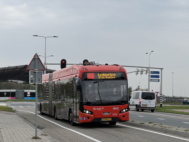 Foto van CXX VDL Citea SLFA-180 Electric 9781 Gelede bus door_gemaakt Stadsbus