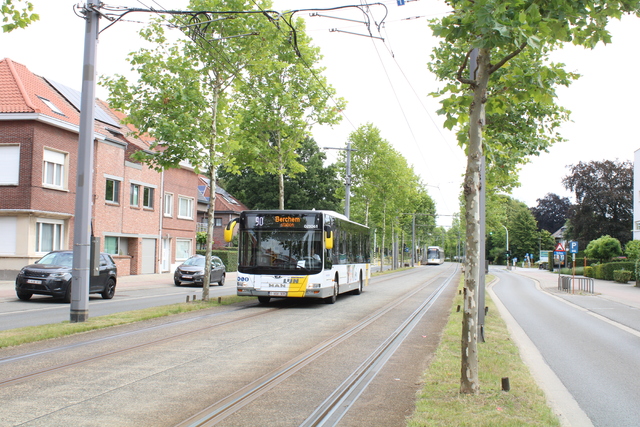 Foto van DeLijn MAN Lion's City 21061 Standaardbus door ZO6176