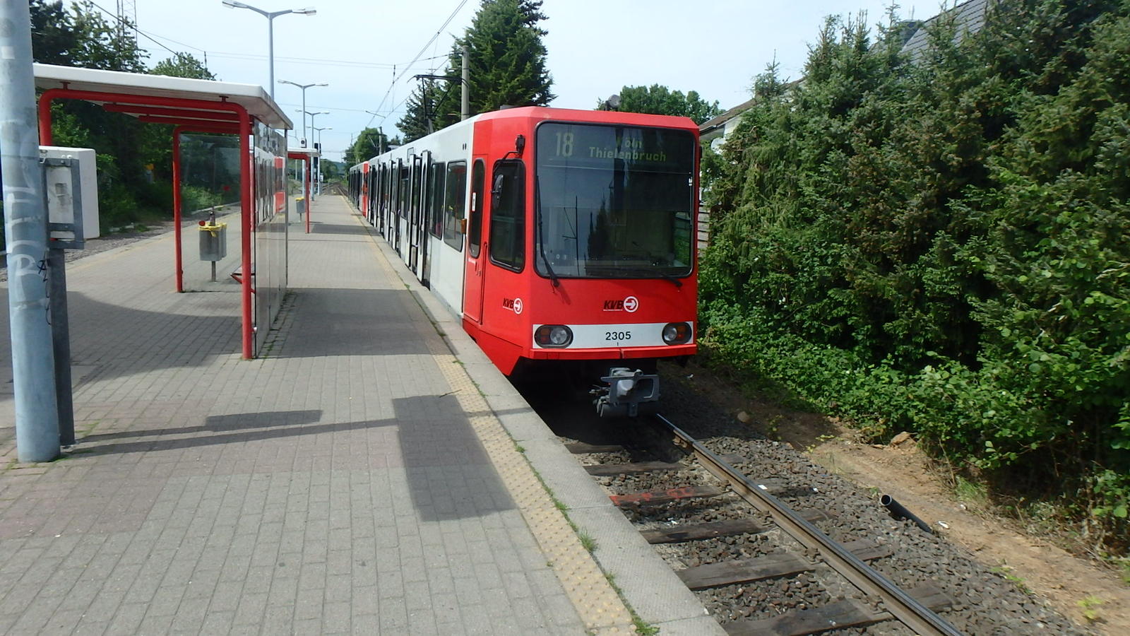 Foto van KVB Stadtbahnwagen B 2305