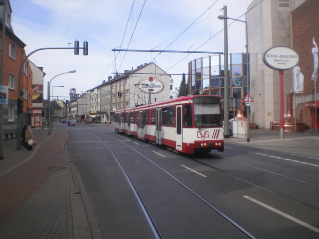 Foto van DVG Düwag GT10NC-DU 1033 Tram door Perzik