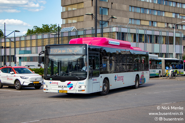 Foto van HER MAN Lion's City CNG 5422 Standaardbus door Busentrein