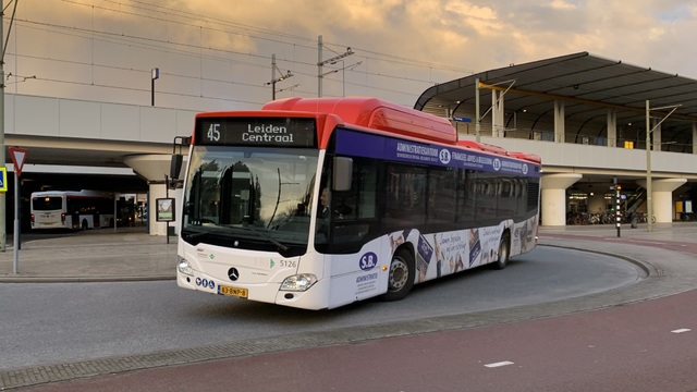 Foto van EBS Mercedes-Benz Citaro NGT Hybrid 5126 Standaardbus door Stadsbus