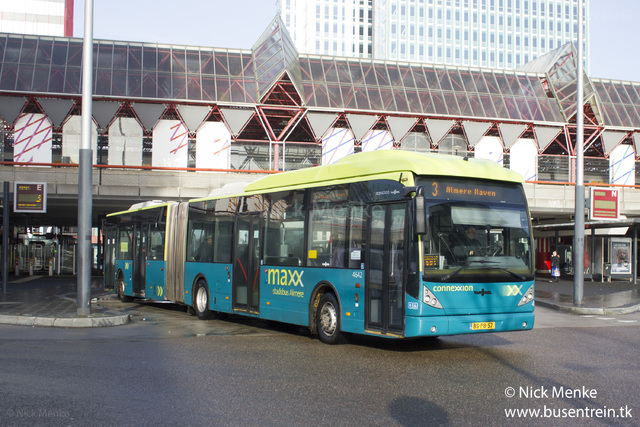 Foto van CXX Van Hool AG300 4642 Gelede bus door_gemaakt Busentrein