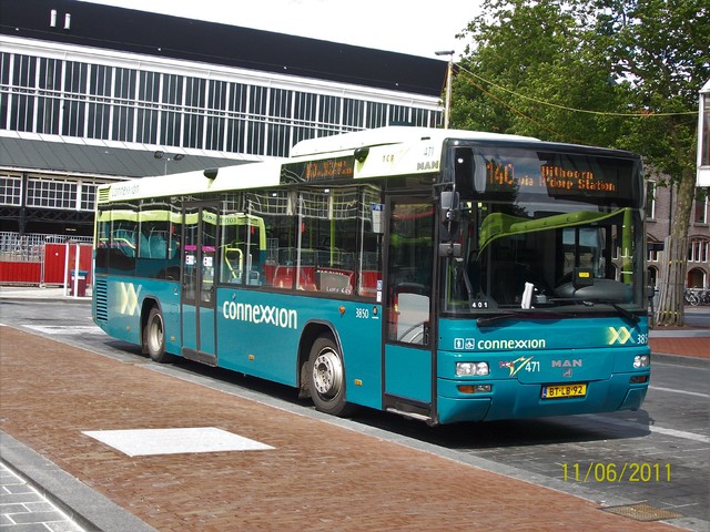 Foto van CXX MAN Lion's City T 3850 Standaardbus door wyke2207