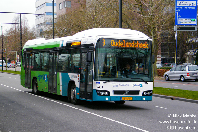 Foto van ARR Volvo 7700 Hybrid 5411 Standaardbus door Busentrein