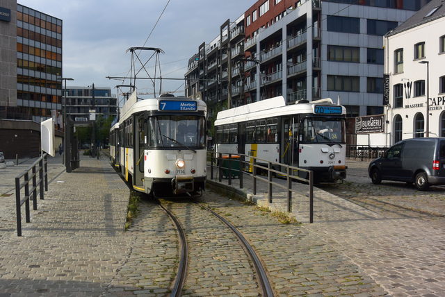 Foto van DeLijn De Lijn PCC 7097 Tram door NLRail