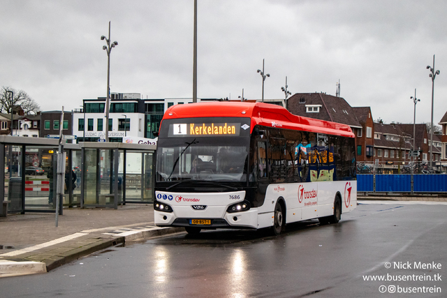 Foto van CXX VDL Citea LLE-115 Electric 7686 Standaardbus door Busentrein
