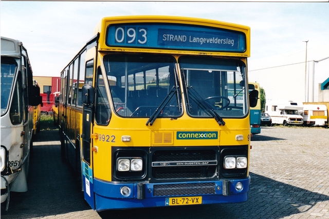 Foto van CXX DAF MB200 9922 Standaardbus door wyke2207