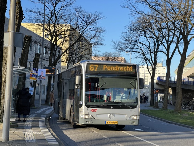 Foto van RET Mercedes-Benz Citaro 333 Standaardbus door Stadsbus