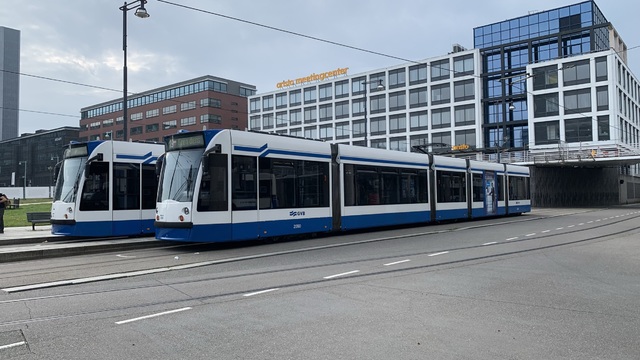 Foto van GVB Siemens Combino 2050 Tram door Stadsbus