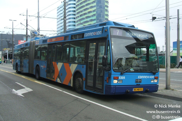 Foto van CXX Van Hool AG300T 5205 Gelede bus door Busentrein