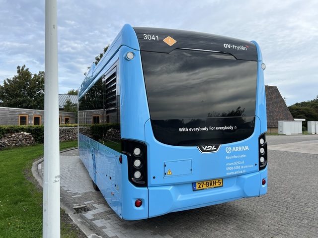 Foto van ARR VDL Citea SLFA-181 Electric 3041 Gelede bus door_gemaakt Stadsbus