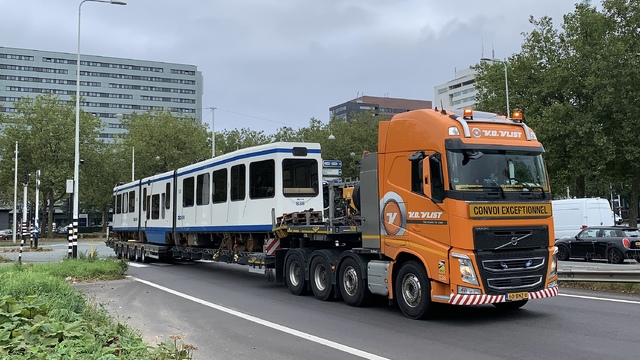 Foto van GVB 12G-tram 838 Tram door Stadsbus
