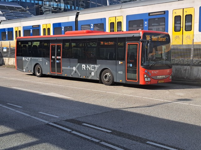 Foto van QBZ Iveco Crossway LE (13mtr) 6322 Standaardbus door treinspotter-Dordrecht-zuid