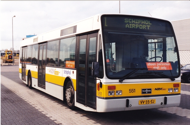 Foto van NZH Van Hool A300 551 Standaardbus door wyke2207