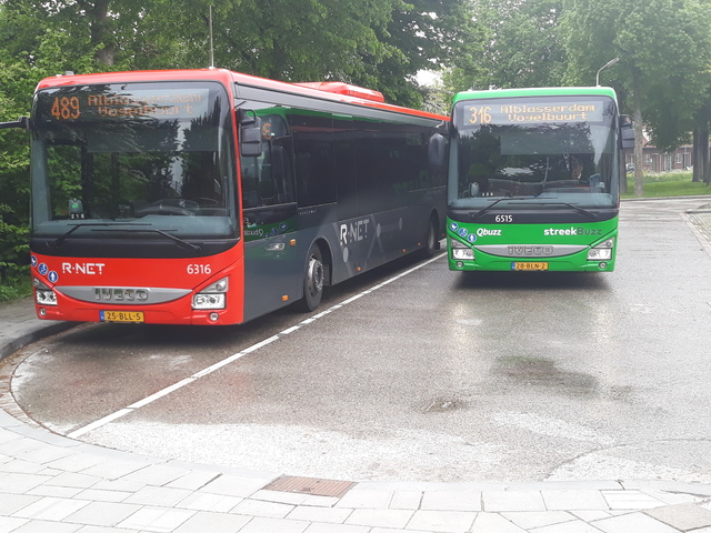 Foto van QBZ Iveco Crossway LE (13mtr) 6316 Standaardbus door_gemaakt treinspotter-Dordrecht-zuid