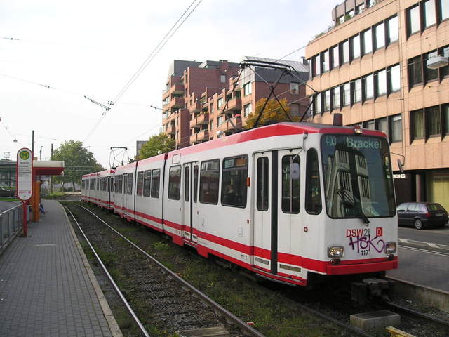 Foto van DSW21 Stadtbahnwagen M/N 8 117 Tram door Perzik