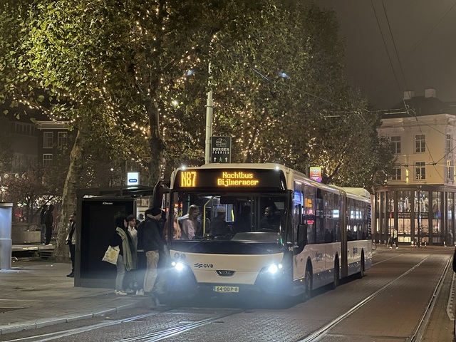 Foto van GVB VDL Citea SLFA-180 1410 Gelede bus door Stadsbus